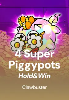 4 SUPER PIGGYPOTS: HOLD&WIN