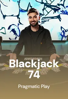 Blackjack 74 game tile
