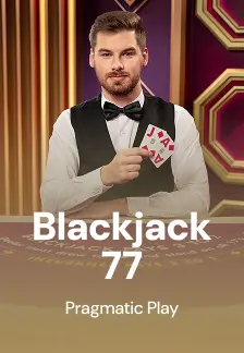 Blackjack 77 game tile